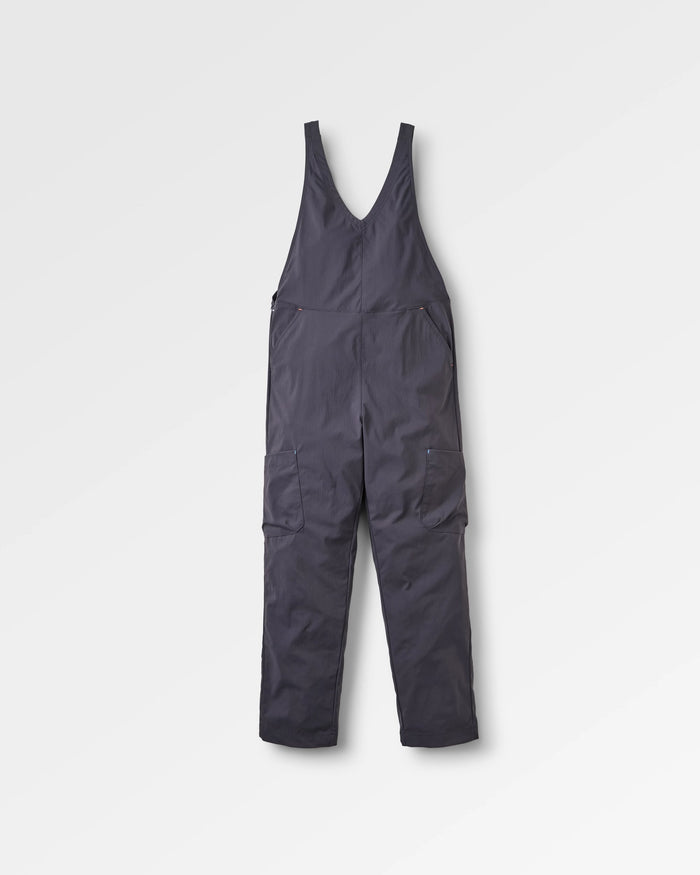 Refuel Ripstop Dungarees - Faded Black